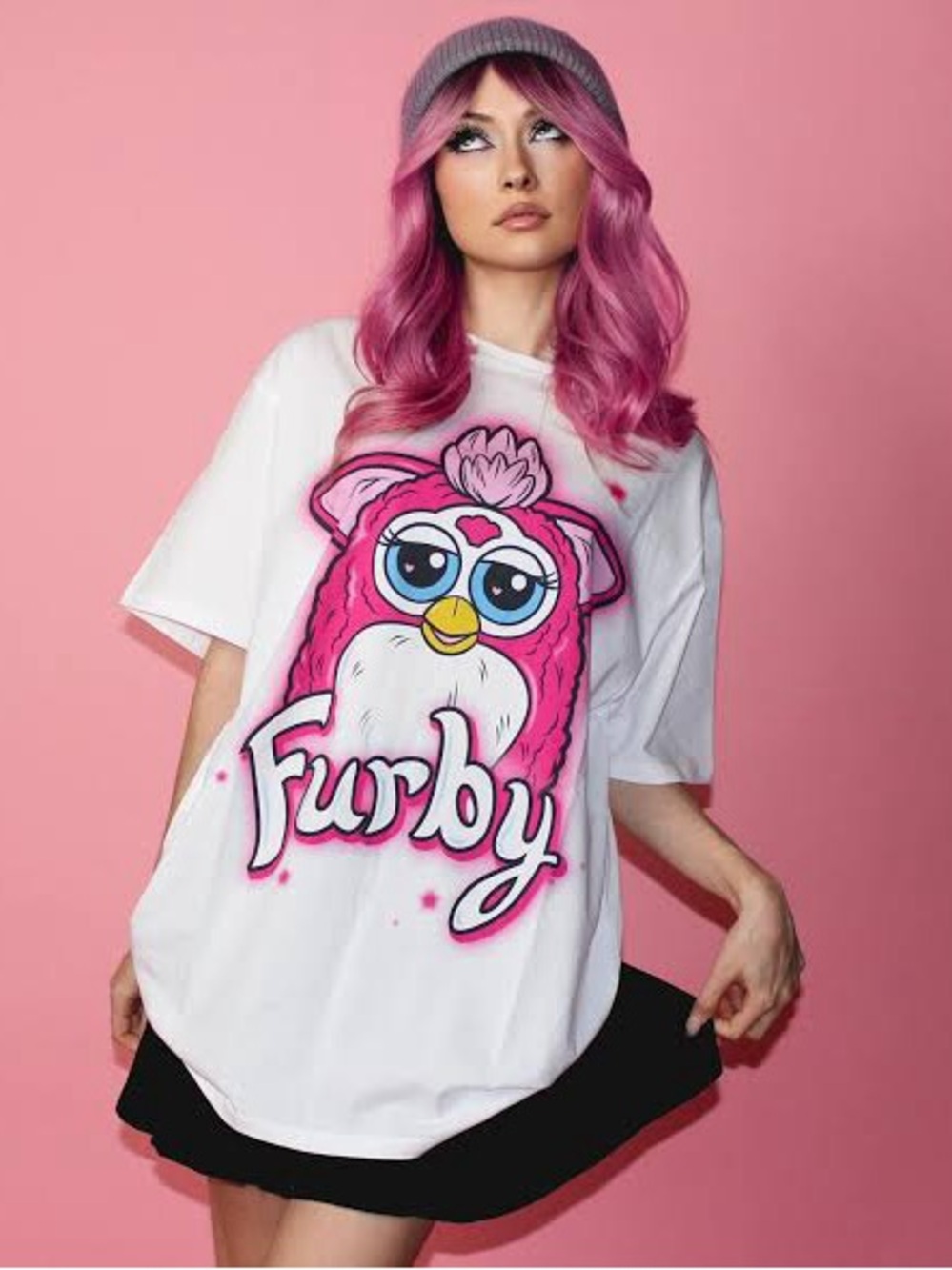 Cakeworthy x Furby Oversized Tee Size L